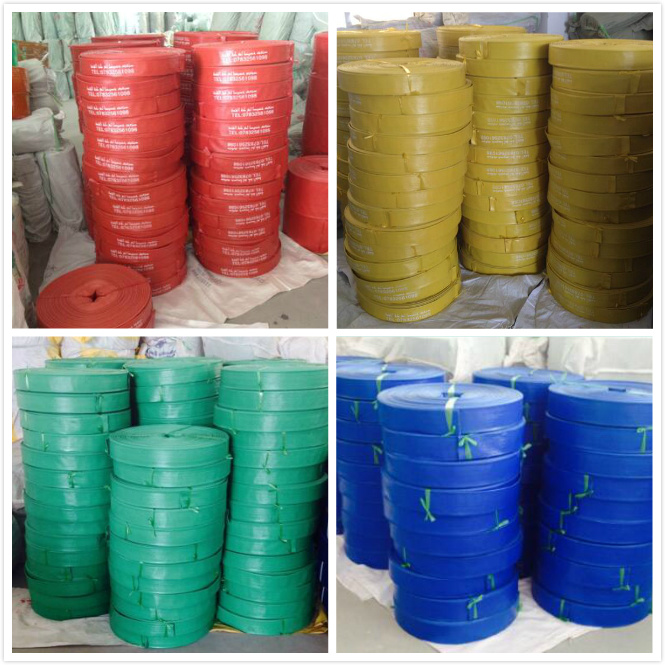 Different Color and Packing of PVC Lay Flat Hose