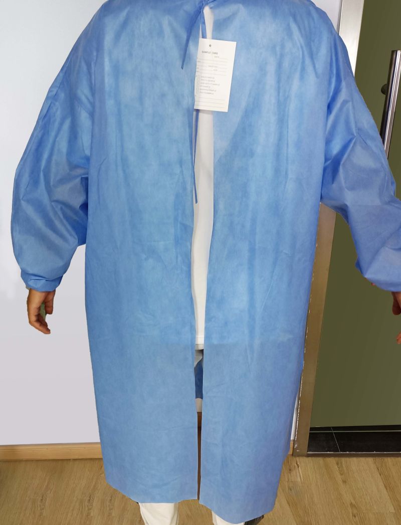 Hot Sell High Quality Sterile Non-Woven Disposable Medical Supply Gown Surgical Patient Medical Doctor Gown Sterile