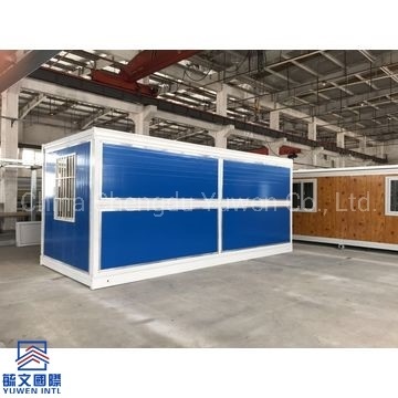 Basic Insulation Pre-Built Walls Flat Pack Container House Accommodation