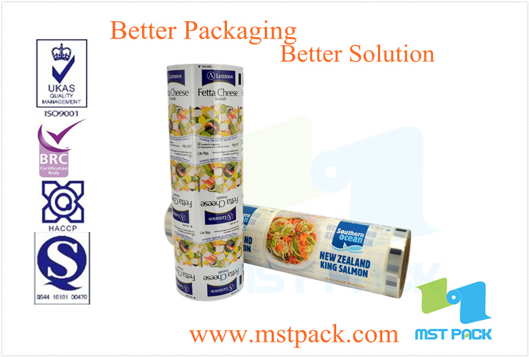 Plastic Roll Film/Automatic Food Packaging Roll Film