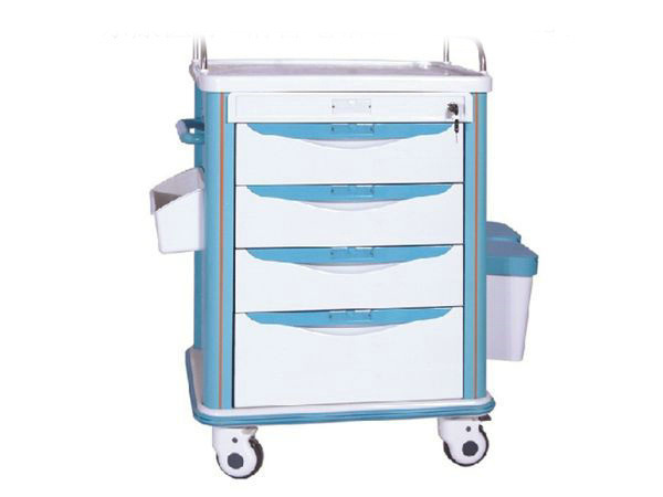 Medical Hospital Use Patient Nursing ABS Medicine Cart Dressing Trolley