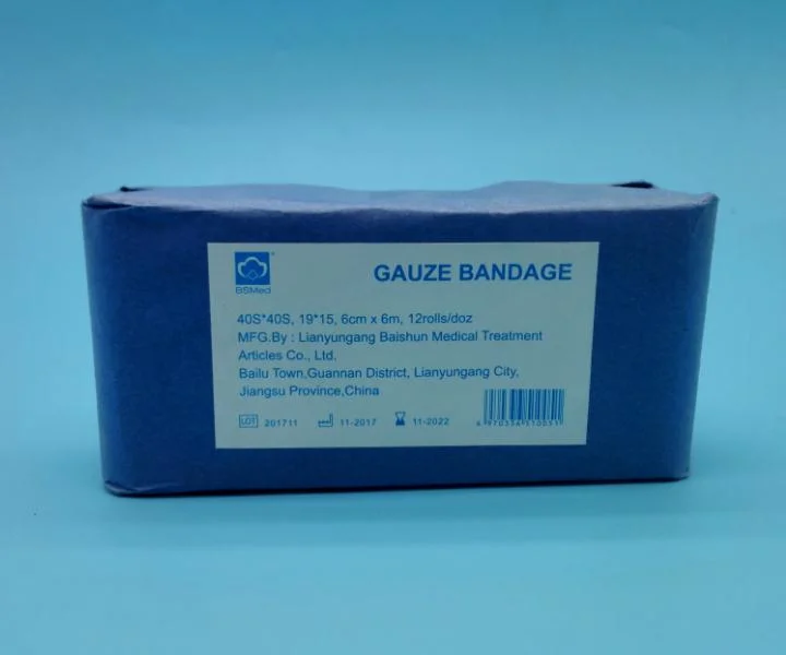 First Aid Dressing and Care for Material Gauze Bandage