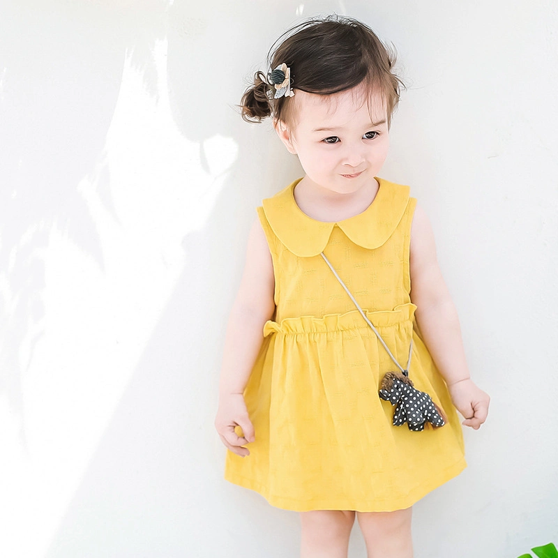 Toddler Dress Cotton Cloth Summer Casual Dress Baby Clothes