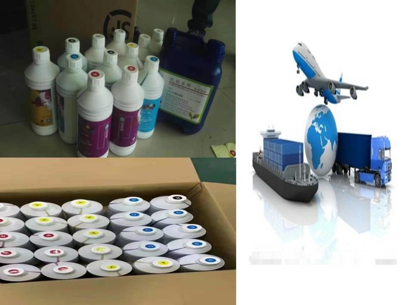 Four Colors Textile DTG Pigment Ink for Roll-Roll