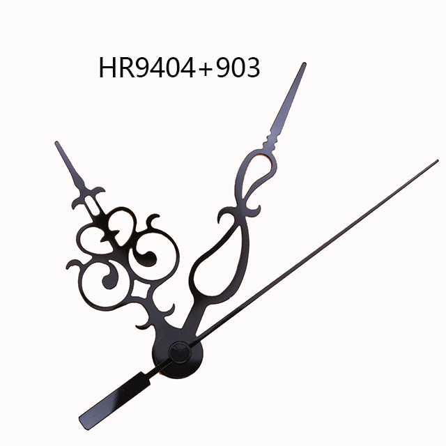 Hr9404 100mm Black Serpentine Clock Hands 903 Second Hands