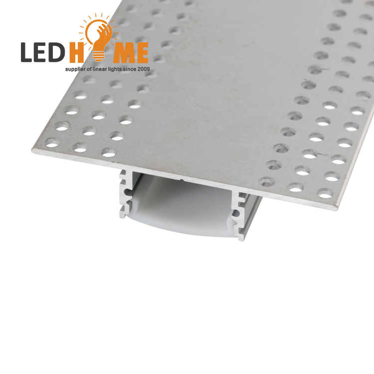 Gypsum Plaster Ald07 LED Aluminium Profile for Drywall Use