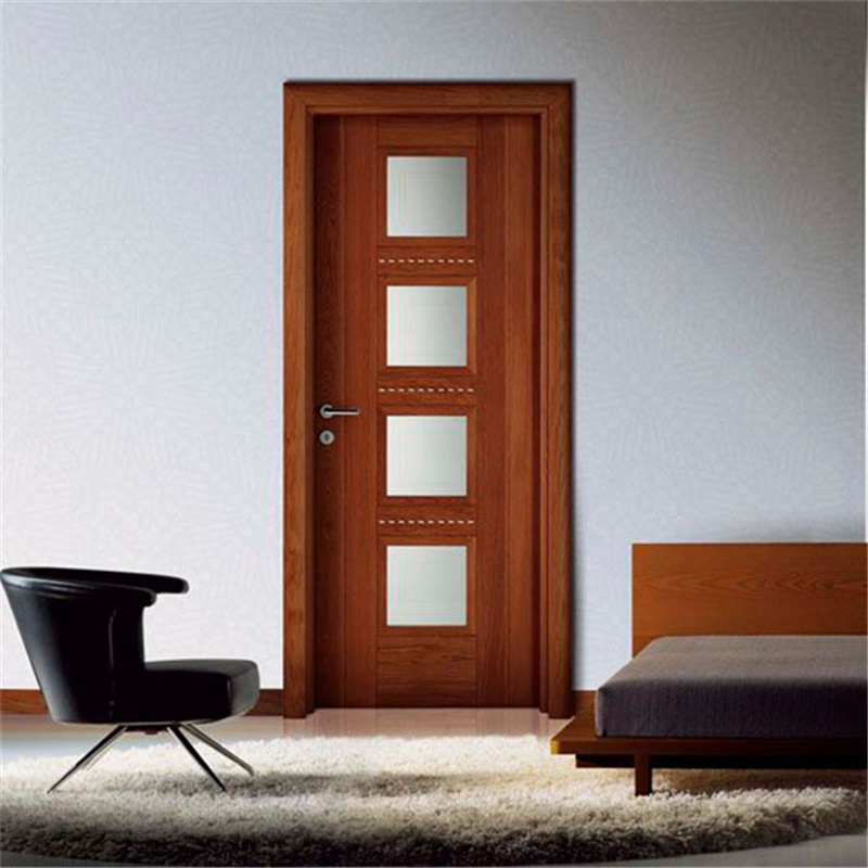 Easy to Install Waterproof MDF Infilling Wooden Door/Wood Door