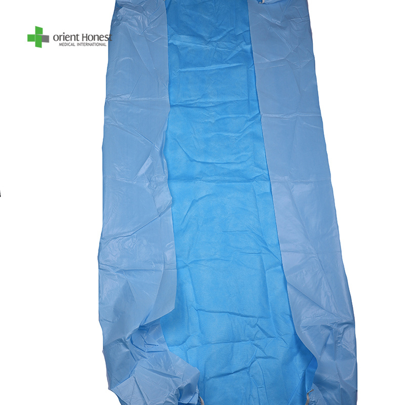Two-End Stretch Style Disposable Bed Cover Sheet PP/PE/SMS/Microporous/ Hotel Message Use Bed Cover