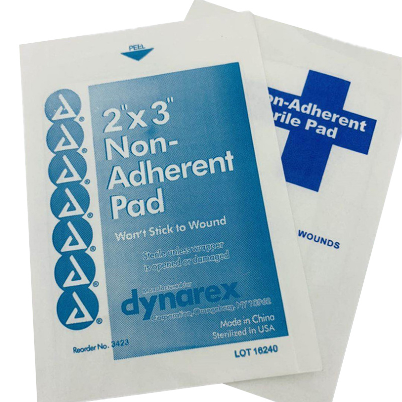 Non Stick Pad Blood Adherent Pad Disposable Wound Care Product