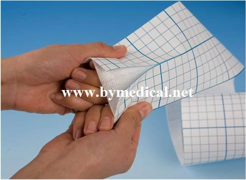 Hypoallergenic Spunlaced Nonwoven Fixation Dressing Cover Roll Tape