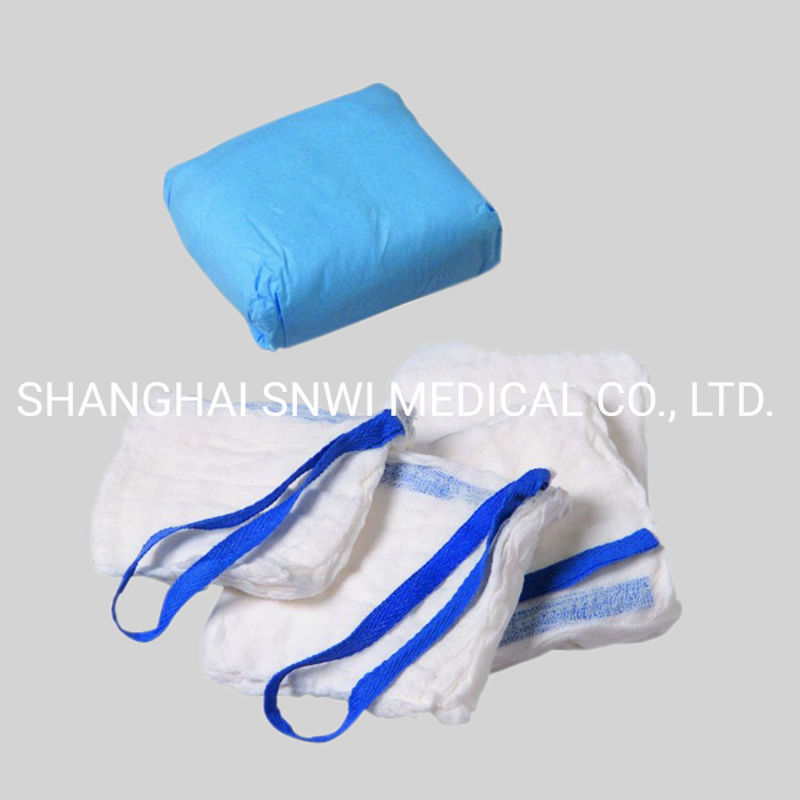 Medical Disposable Wound Care Dressing Sterile Cotton Gauze Material Swabs