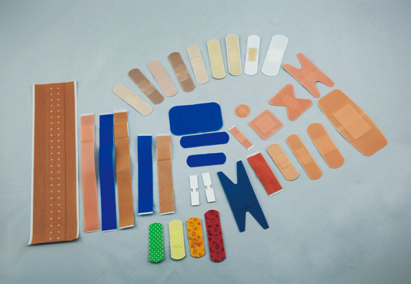 Different Sizes of Adhesive Sterile Bandage Medical Non-Waterproof Non-Elastic Therapy Consumables