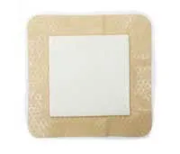 CE 510K Antibacterial/ Antimicrobial Silver Foam Dressing for Wound Care