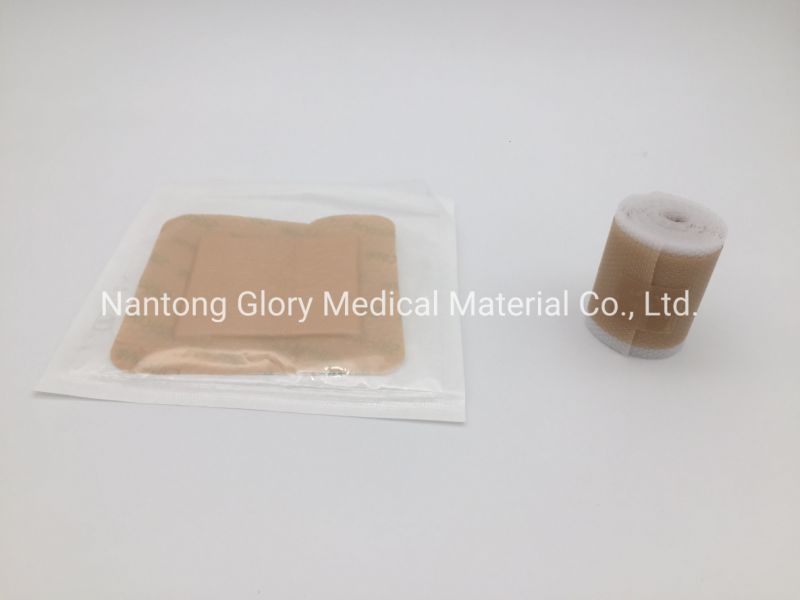 Adhesive Soft Bordered Foam Silicone Wound Dressing