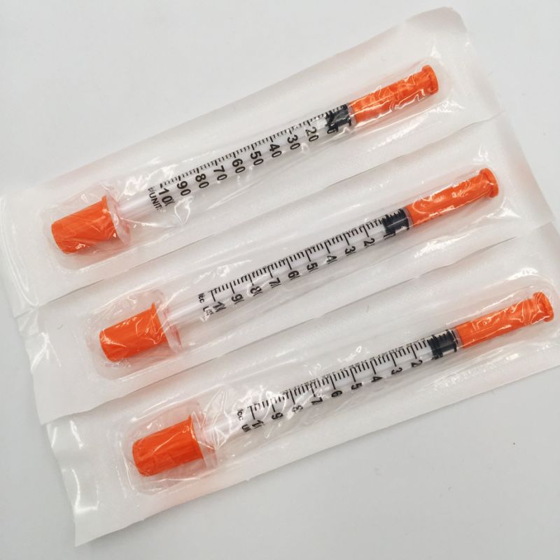 Disposable Sterile Medical Products Insulin Syringe for Diabetes
