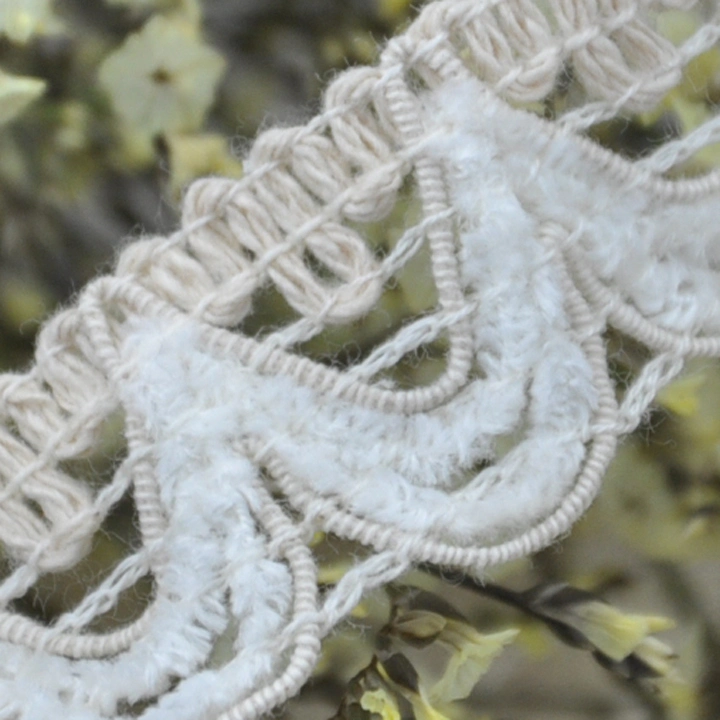 Fashion Scalloped Crochet Braided Tape Dress Tape Accessories