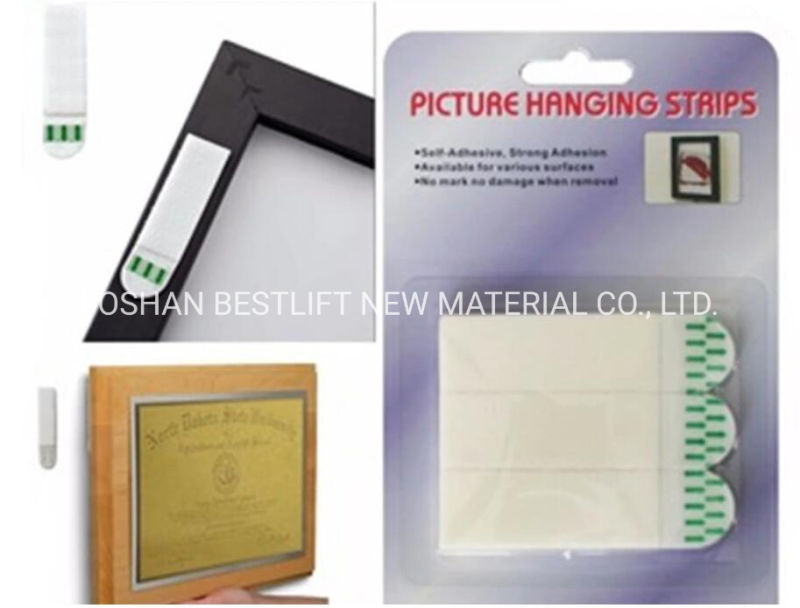 Hot Selling Adhesive Removable Picture Frame Hanging Strips