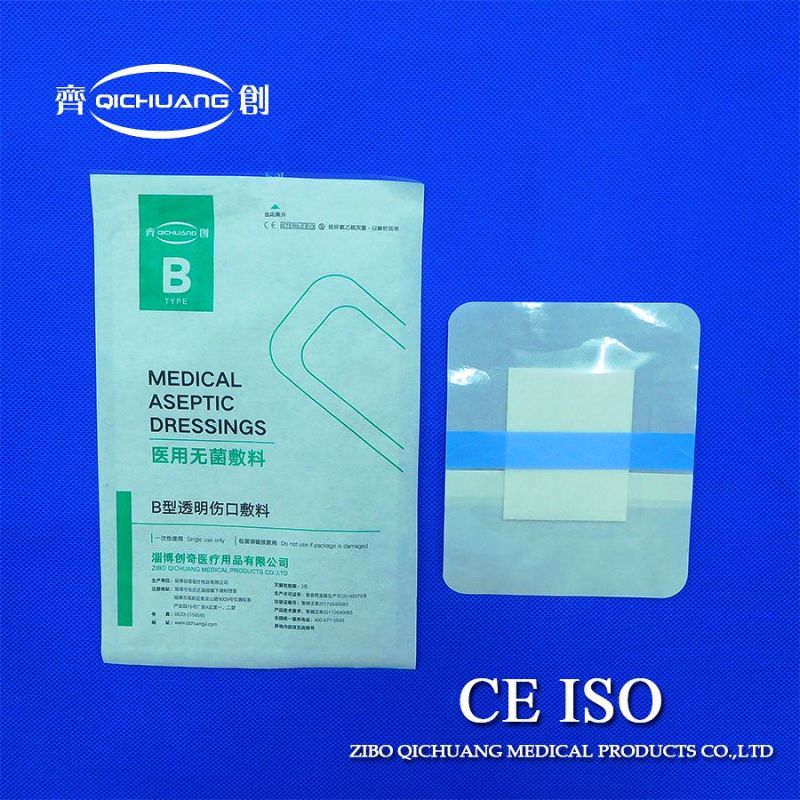 Medical Supplies Factory Island Dressing Disposable Medical Sterile Adhesive Transparent Wound Dressings