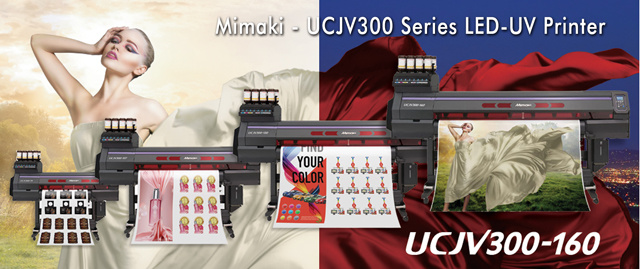 Genuine New Mimaki Ucjv300-160 UV Curable Roll-to-Roll Printer/Cutter