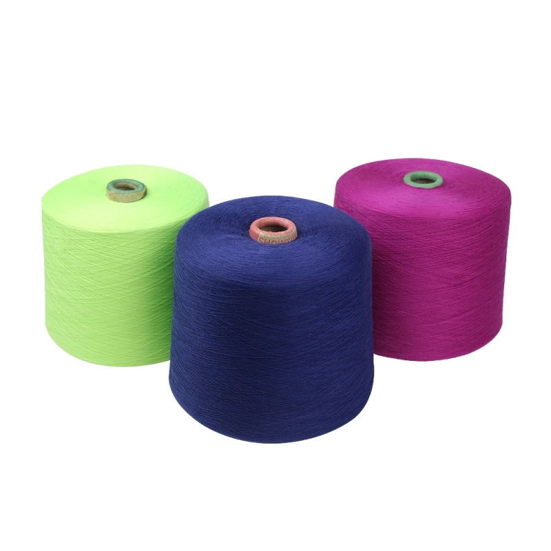 White Spun Yarn for Knitting 100% Spun Polyester Yarn in Vietnam Polyester Spun Yarnwhite Spun Yarn
