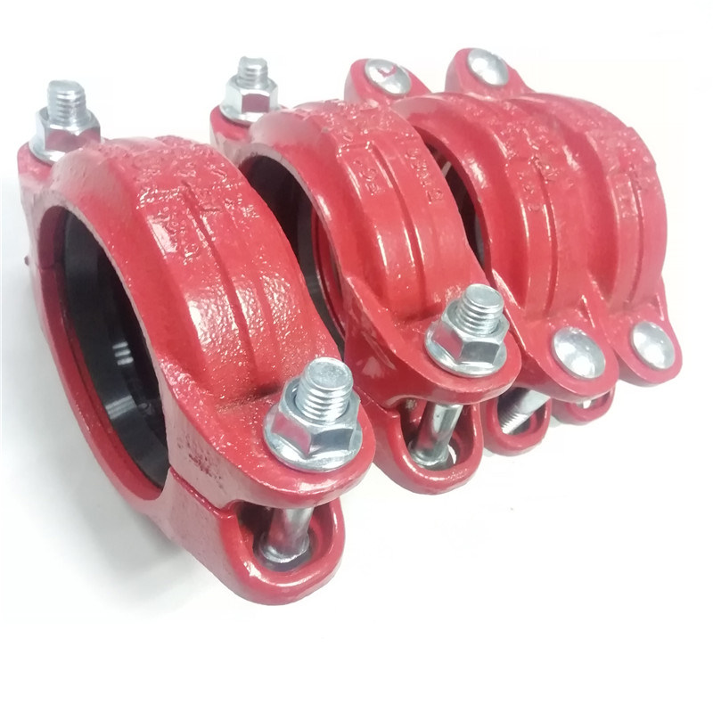 Grooved Fittings Rigid and Flecible Coupling Are Used for Pipe Connecting