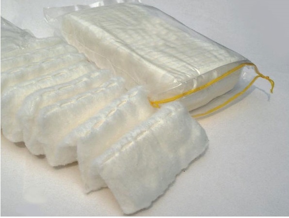 Sunmed Wound Care, Zig-Zag Cotton 500g for Medical in Different Weight, High Absorbency Cotton