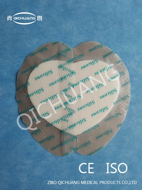 Medical Supply Sterile Adhesive Medical Silicone Adhesive Foam Dressing Factory