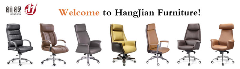 Luxury Executive Metal Frame High Back PU Leather Office Chair