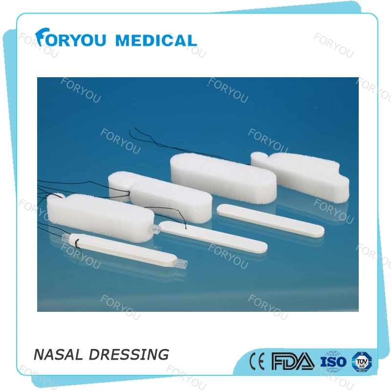 Foryou Medical Epistaxis Nasal Dressing Nose Bleeding Stop Medical PVA Dressing Nasal Packing with String