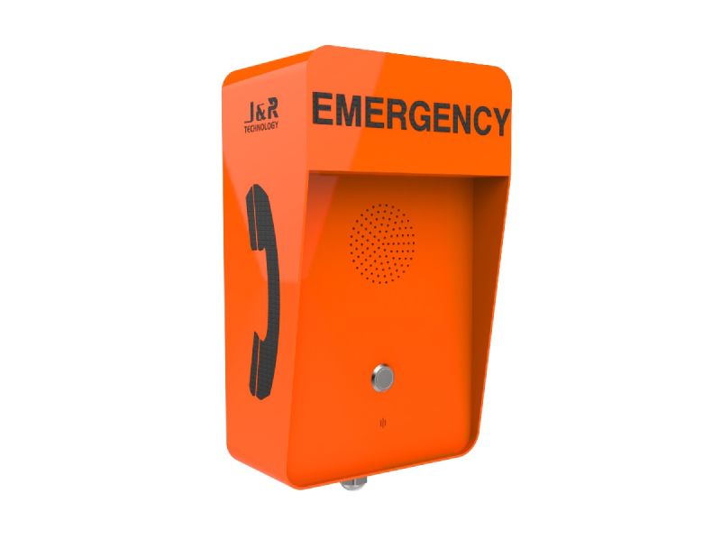 Outdoor Emergency Telephone, Vandal Resistant GSM/3G Emergency Call Box for Tollway