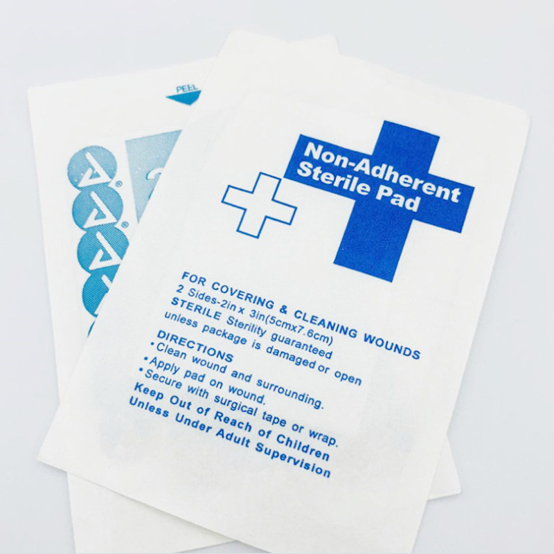 Non Stick Pad Blood Adherent Pad Disposable Wound Care Product