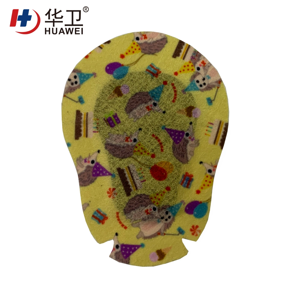 Cute Cartoon Non-Woven Wound Dressings Medical Nonwoven Eye Pads