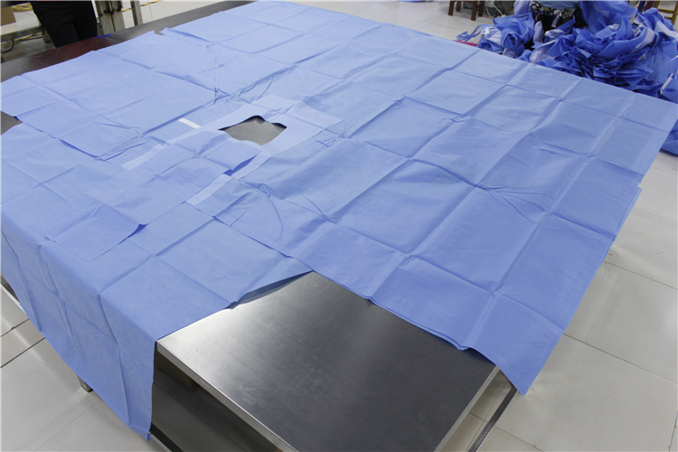 Disposable Sterile Laparoscopic Pelviscopy Surgical Pack, Surgical Drape Set, Surgical Kit