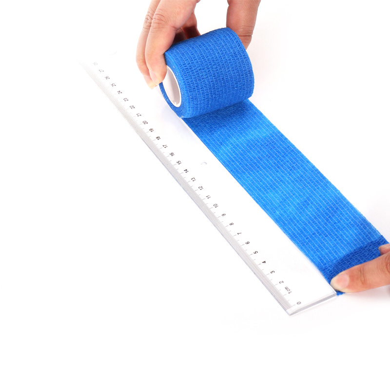 Lower Price Nonwoven Cohesive Custom Adhesive Elastic Bandage for Latex-Free