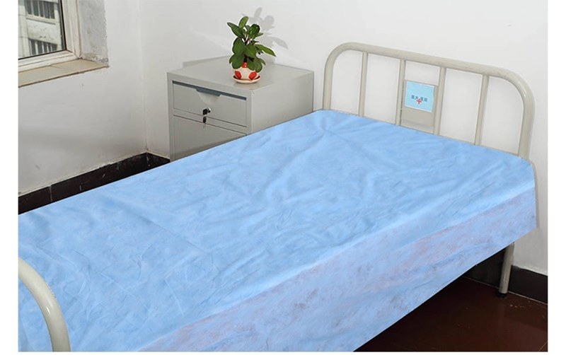 High Quality 100% Polypropylene Bed Cover Sheets SMS Non Woven Material Fabric
