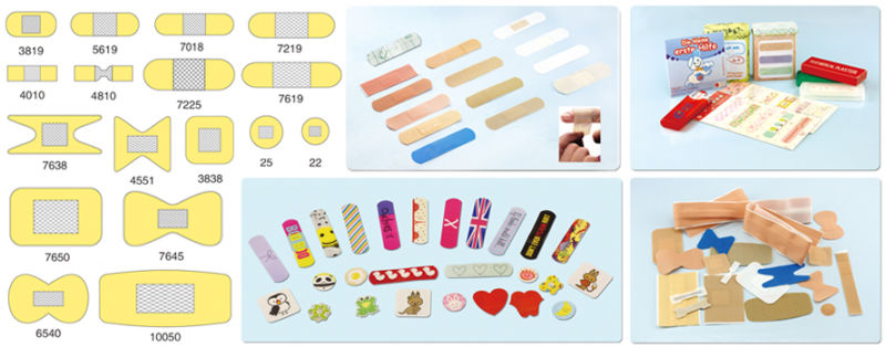 Water Resistant Cute Cartoon Breathable Bandages for Kids