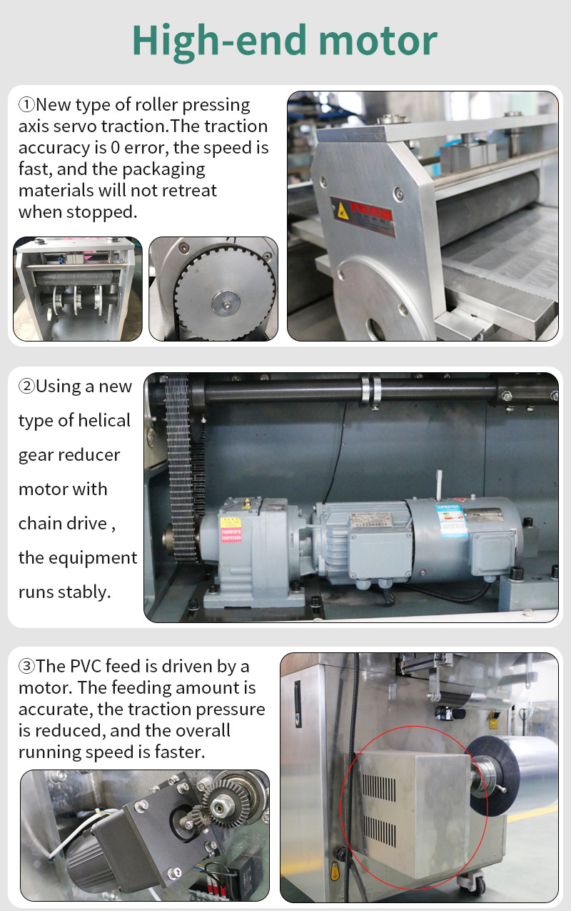 Packing Machine Blister 4200 Plates/H Manufacture Tablet Blister Packing Machine for Sale