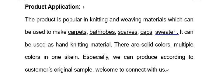 Knitting Yarn Acrylic Yarn Manufacturer Knitting Yarn Is Fluffy.