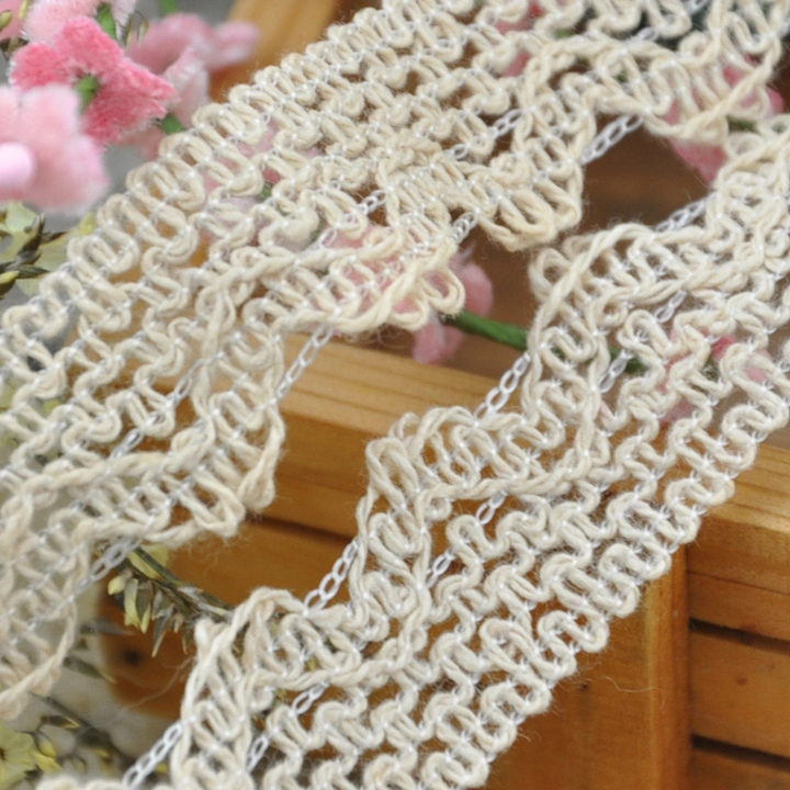 New Design Fashion Crochet Lace Trimming Cotton Dress Tape