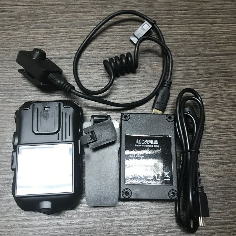 High Quality Addtional 2600amh Battery Waterproof Police Body Worn Camera