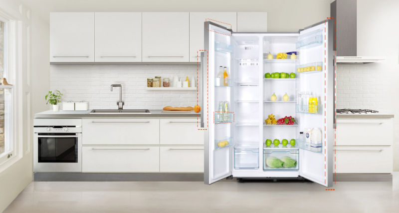 Rigid and Flexible PS Co-Extruded Profiles for Various Kinds of Refrigerators