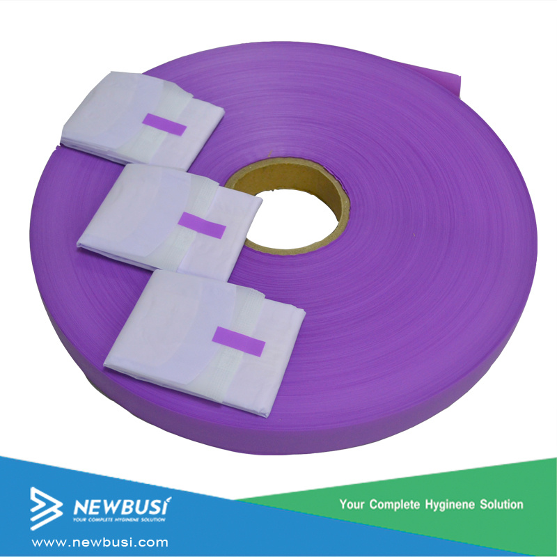 BOPP Easy Reseal Adhesive Tape for Sanitary Napkins Raw Material