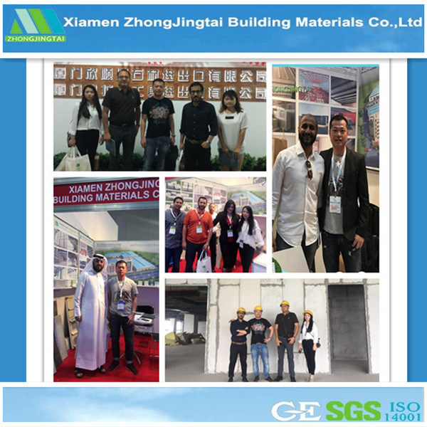 Economic Harmless/ Light Weight Fast Construction Calcium Silicate Wall Panels/Boards