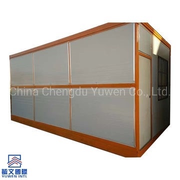 Basic Insulation Pre-Built Walls Flat Pack Container House Accommodation
