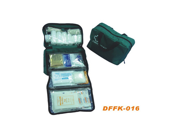 Green First Aid Kit Travel First Aid Bag