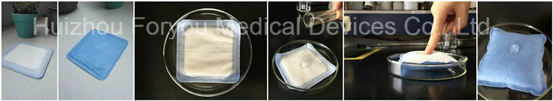 Medical Dressing Superabsorbent Dressing 10cm*10cm Sterile