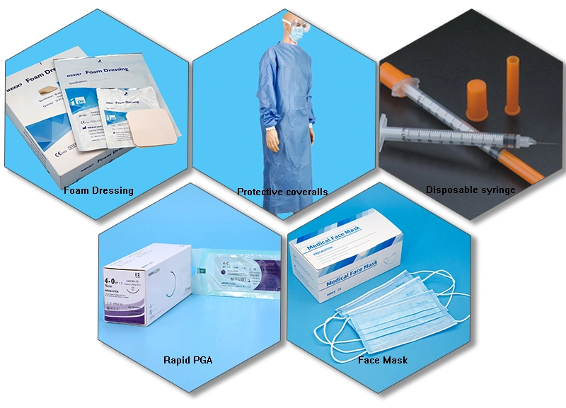 Prevention of Pressure Border Silicone Foam Dressing Wound Dressing