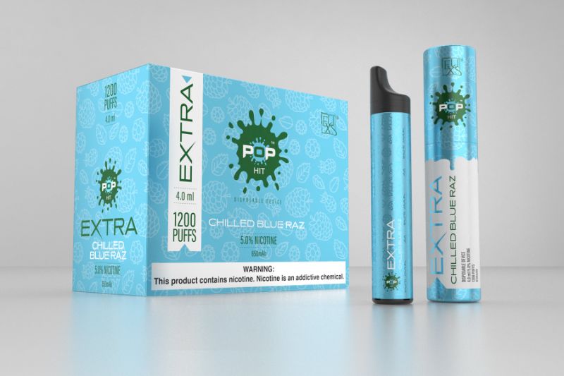 Wholesale Pop Extra Disposable Pod 1200 Puffs E-Cigarettes Pop Extra Vape