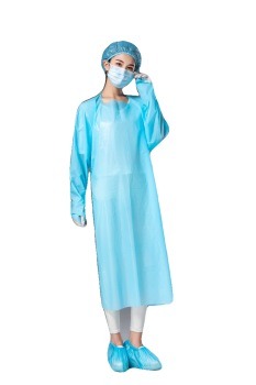 Wholesale Easy Care Plastic Non Sterile Isolation Clothes for Individuals