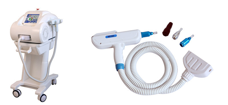 Portable Q-Switch ND YAG Laser for Tattoo Removal / Skin Whitening